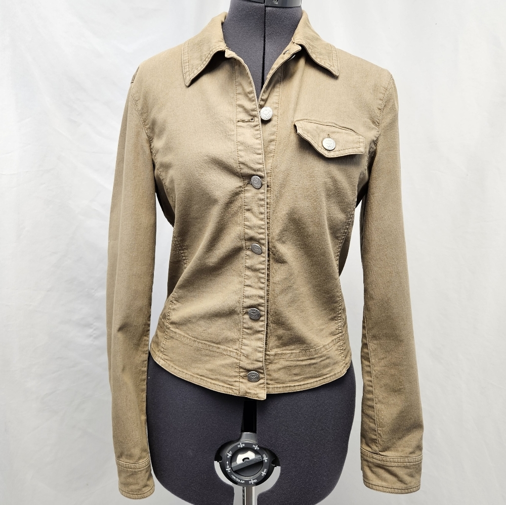 Made In Italy, Armani Jeans brand, short denim jacket.